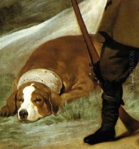 Prince Baltasar Carlos as Hunter (detail) 1635-36 by Diego Rodriguez de Silva y Velazquez