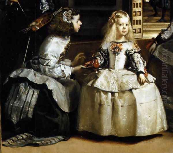 Las Meninas (detail-3) 1656-57 - view 1