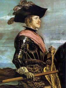 Philip IV on Horseback (detail) 1634-35