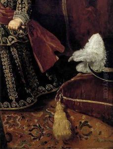 Prince Baltasar Carlos with a Dwarf (detail) 1631 by Diego Rodriguez de Silva y Velazquez