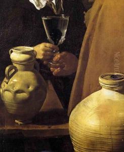 The Waterseller of Seville (detail) 1623 by Diego Rodriguez de Silva y Velazquez