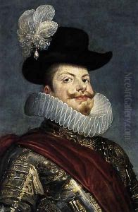Philip III on Horseback (detail) 1634-35 by Diego Rodriguez de Silva y Velazquez
