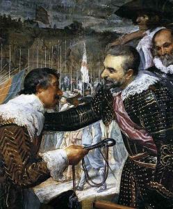 The Surrender of Breda (detail-3) 1634-35 by Diego Rodriguez de Silva y Velazquez