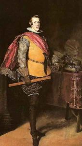 Portrait of Philip IV, King of Spain by Diego Rodriguez de Silva y Velazquez