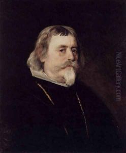 Portrait of a Knight of the Order of Santiago c. 1635 by Diego Rodriguez de Silva y Velazquez