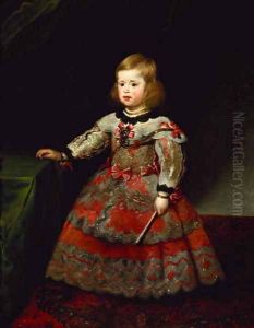 The Infanta Maria Margarita by Diego Rodriguez de Silva y Velazquez