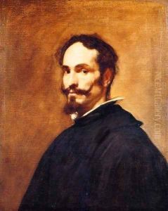 Portrait of a Man 1634 1635 by Diego Rodriguez de Silva y Velazquez