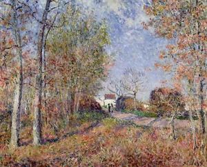 A Corner of the Woods at Sablons, 1883