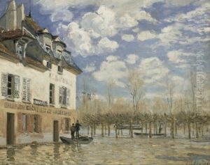 Boat During a Flood 1871