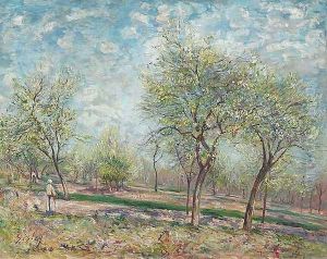 Apple Trees in Bloom