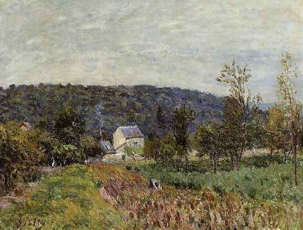 An Autumn Evening near Paris - view 1