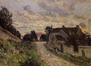 A Small Street in Louveciennes
