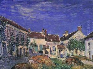 A Farmyard near Sablons 1885