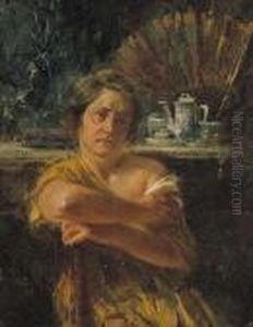 Figura In Un Interno by Luca Postiglione