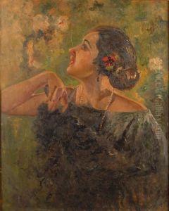 Ritratto Di Gentildonna by Luca Postiglione