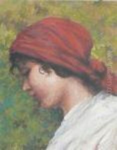 Profilo Di Giovane Contadina