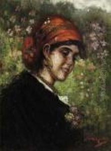 Fanciulla Tra I Fiori Fanciulla Tra I Fiori