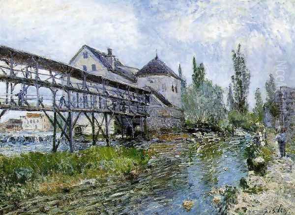 Provencher's Mill at Moret 1883 - view 1