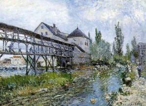 Provencher's Mill at Moret 1883