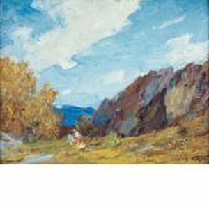 Rocky Landscape by Edward Henry Potthast