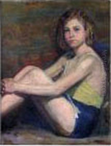 Casual Portrait Of Girl In Bathing Suit - view 1