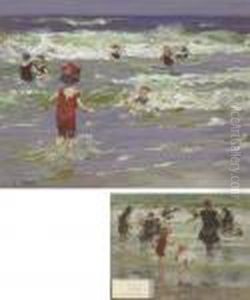 Little Sea Bather by Edward Henry Potthast