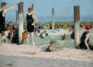 In The Dog Days by Edward Henry Potthast