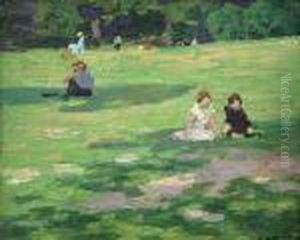 In The Park, No. 18 by Edward Henry Potthast