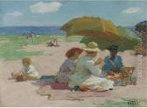 At The Beach by Edward Henry Potthast