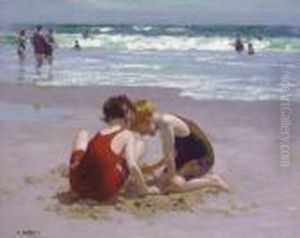 Beach Scene by Edward Henry Potthast