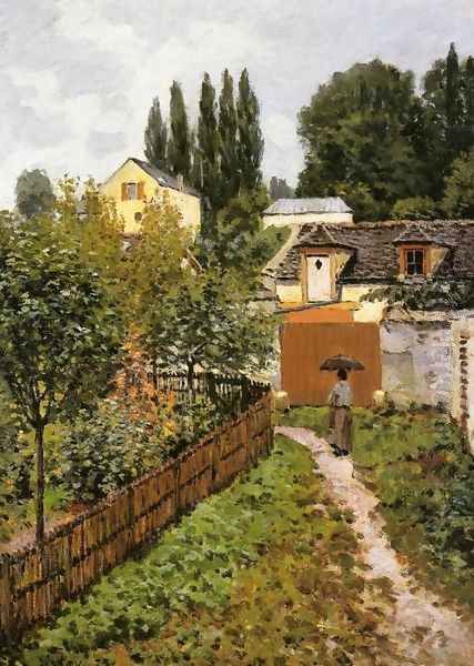 Garden Path In Louveciennes - view 1