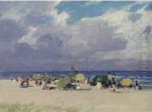 A Day At The Beach by Edward Henry Potthast