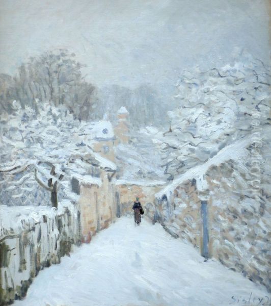 Snow at Louveciennes, 1878 - view 1