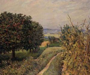 Among the Vines near Louveciennes