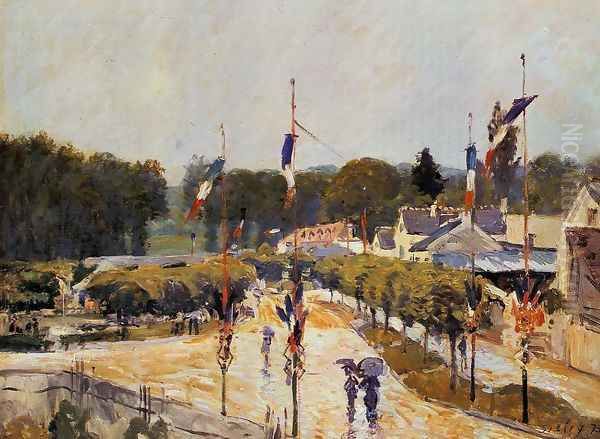 Fete Day At Marly Le Roi Formerly The Fourteenth Of July At Marly Le Roi - view 1