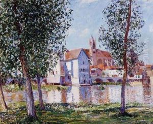 Moret Sur Loing In Morning Sun