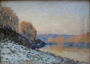 Port-Marly, White Frost, 1872