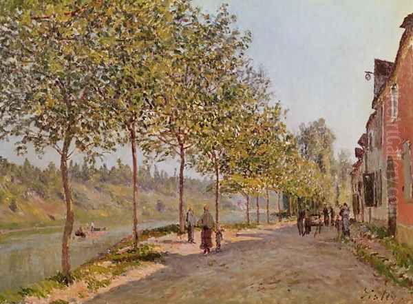 June Morning in Saint-Mammes, 1884 - view 1