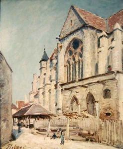 The Church at Moret