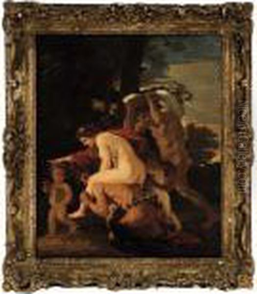 Satyr Carrying A Nymph - view 1