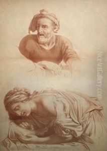 Figure Studies by Nicolas Poussin