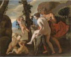 Venus, Faune Et Putti Venus, Faune Et Putti