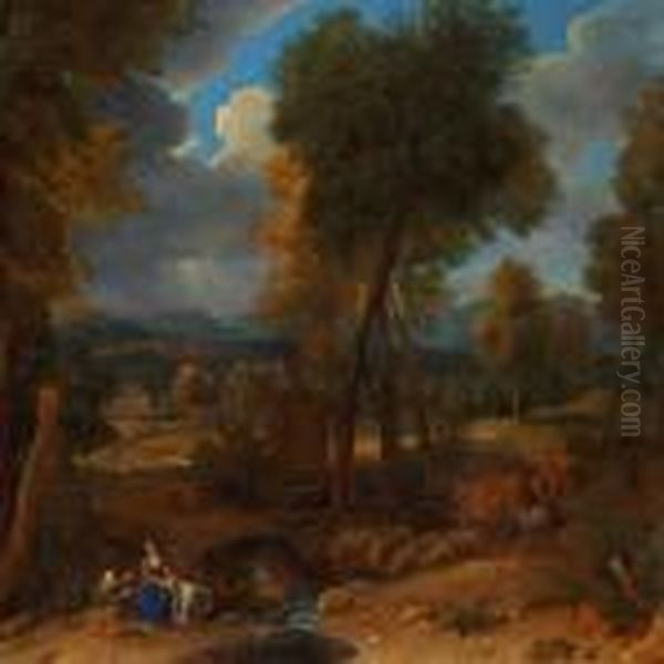 Rest On The Flight Into Egypt - view 1