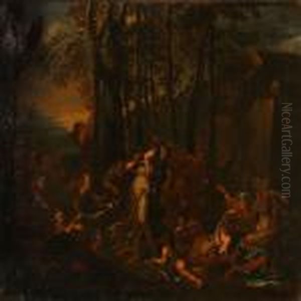 Bacchanal In A Forest - view 1