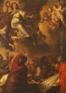 The Ascension Of Mary by Nicolas Poussin