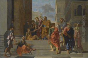 Saints Peter And John Heal A Cripple At The Gate Of Thetemple