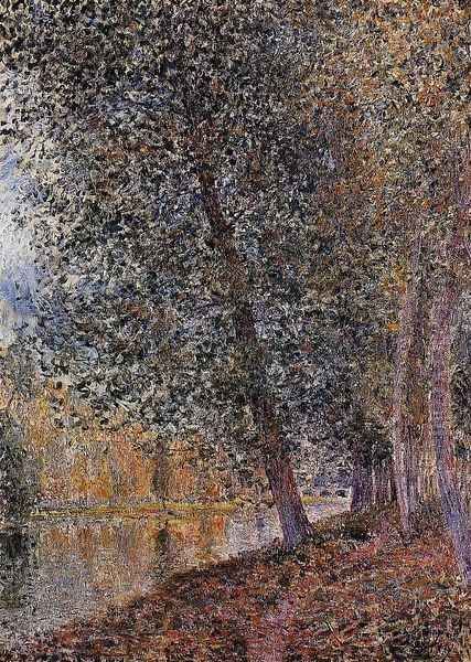 Banks of the Loing, Autumn - view 1