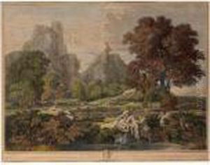 A Classical Landscape With Polyphemus by Nicolas Poussin