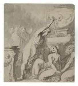 The Sacrifice Of Jeptha's Daughter