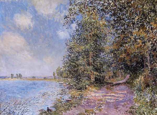 An August Afternoon near Veneux - view 1